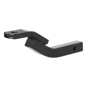 Class 2 3,500 lbs. 3-1/8 in. Rise Trailer Hitch Ball Mount Draw Bar (1-1/4 in. Shank, 10-5/16 in. Long)