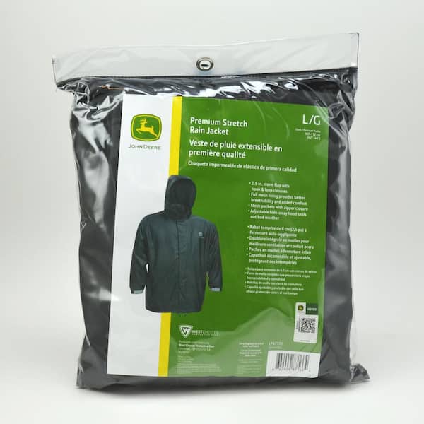 john deere rain jacket