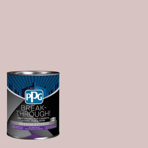 Break-Through! 1 qt. PPG1047-3 Just Gorgeous Semi-Gloss Door, Trim & Cabinet Paint