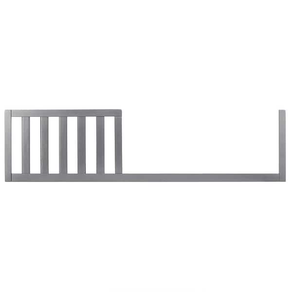 Slumber Baby 4-in-1 Gray Convertible Crib Rail I Easily Coverts to Toddler Bed