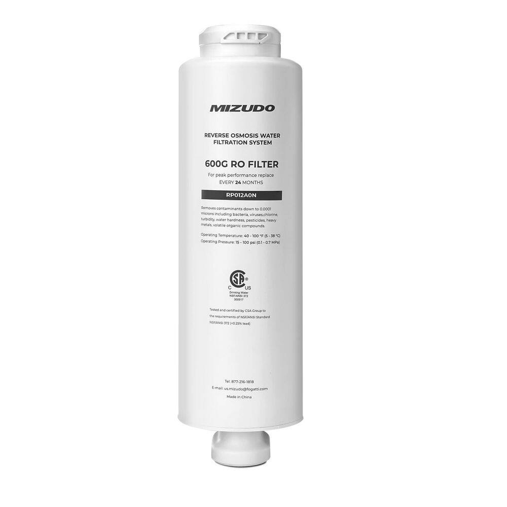 Pureflo RO Water Filter Cartridge Replacement for Pureflo 600 GPD Under Sink Reverse Osmosis System, 1-Pack price history on PriceWatchPro