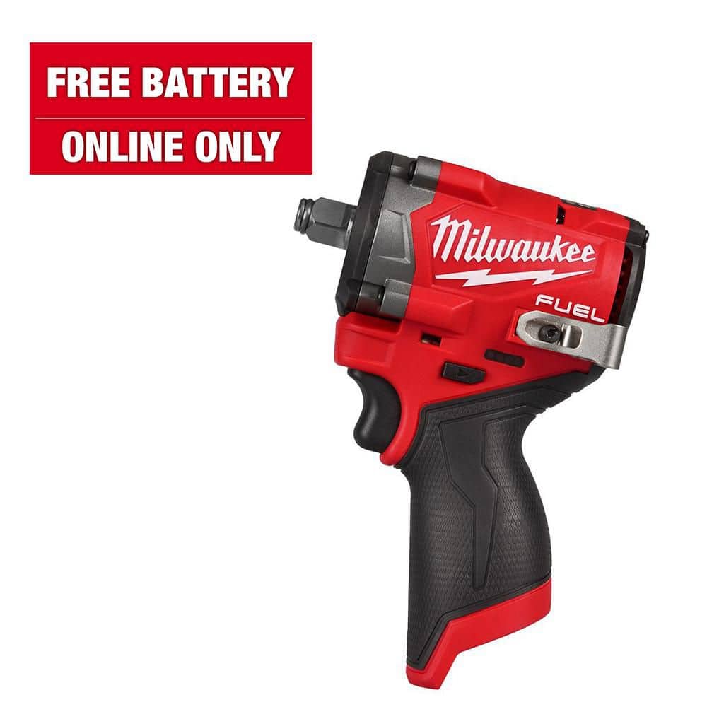 Milwaukee M12 FUEL 12V Lithium-Ion Brushless Cordless Stubby
