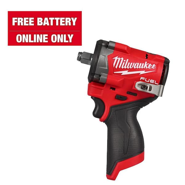 M12 FUEL 12V Lithium-Ion Brushless Cordless Stubby 1/2 in. Impact Wrench (Tool-Only)