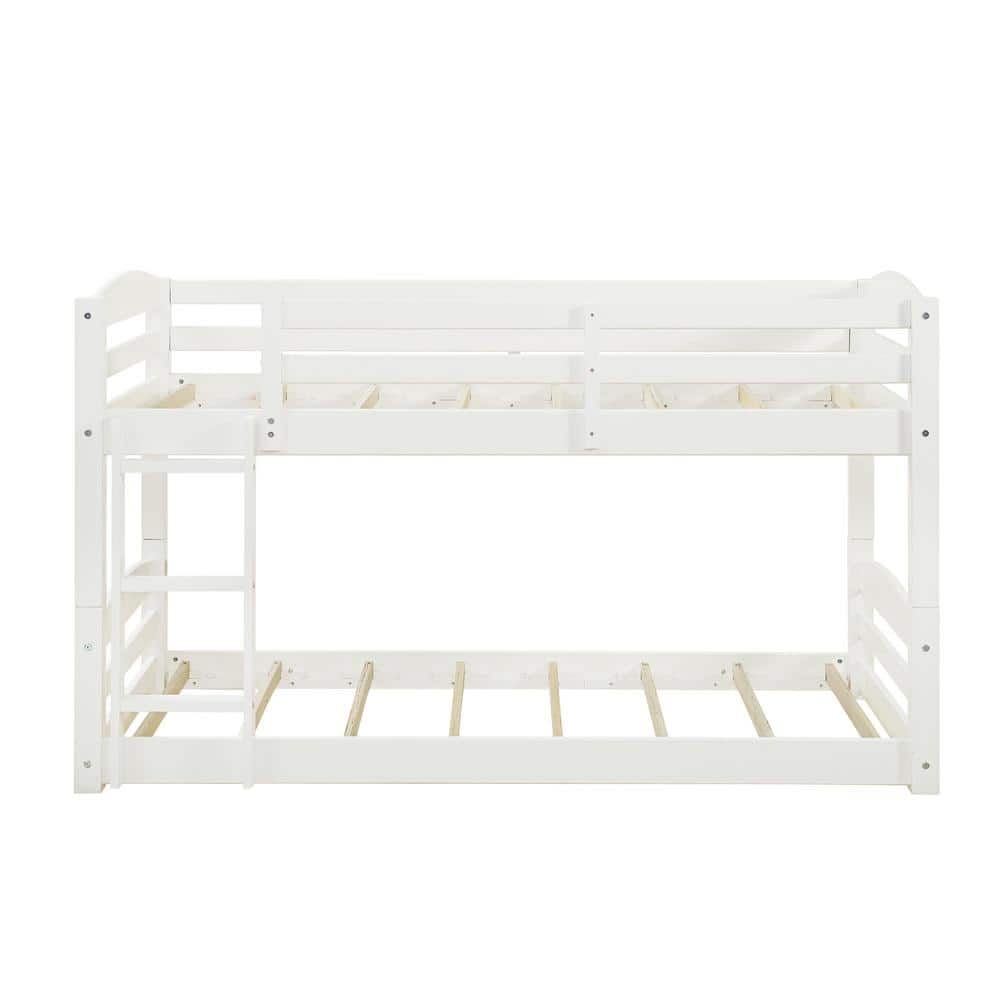 Dorel Living Noma White Twin Over Bunk Bed -  FH7891W
