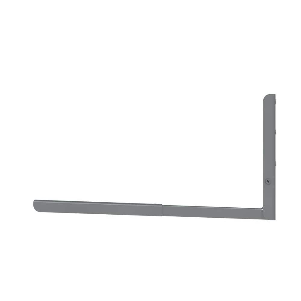 Adjustable Silver Steel Wall-Mounted Microwave Brackets