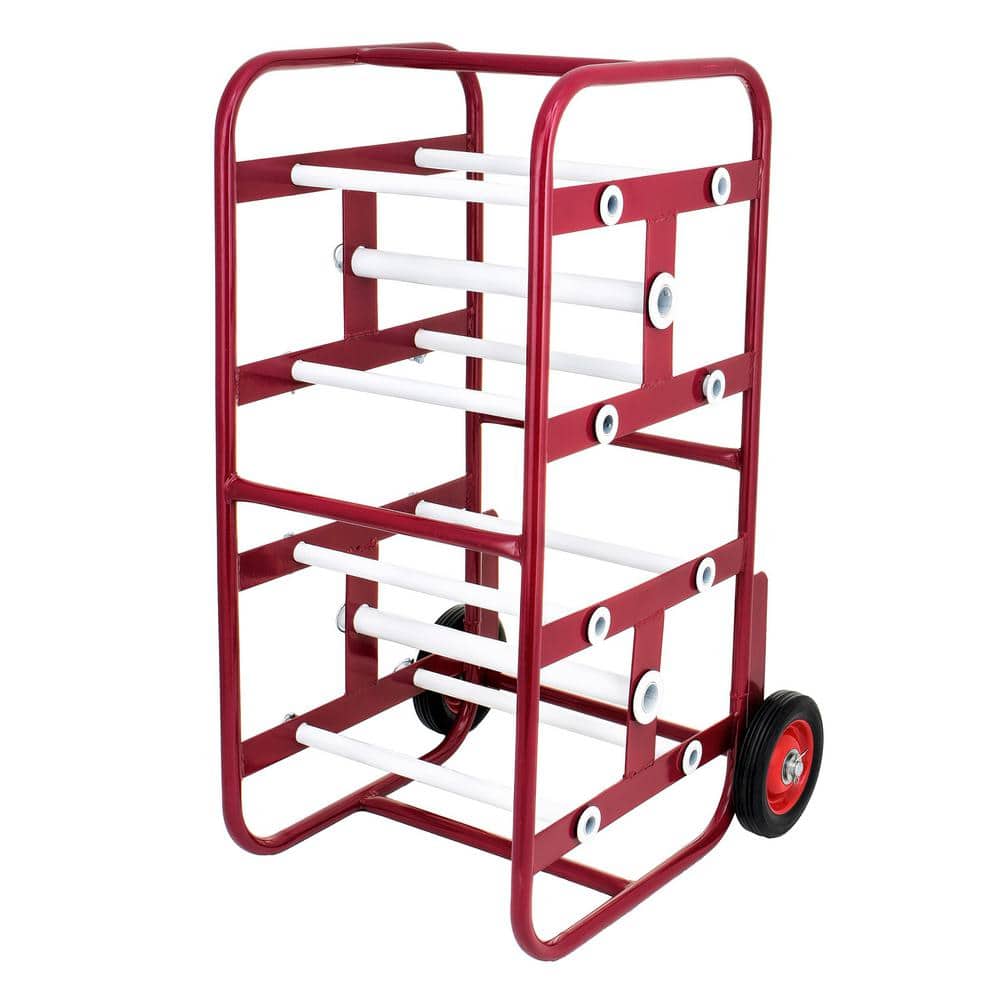 Transportable Multiple Axel Wire Reel Caddy