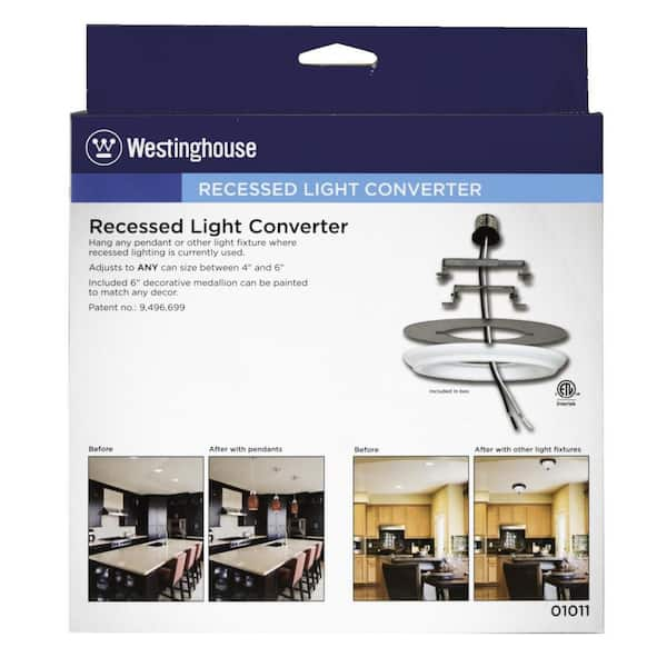 home depot westinghouse recessed light converter