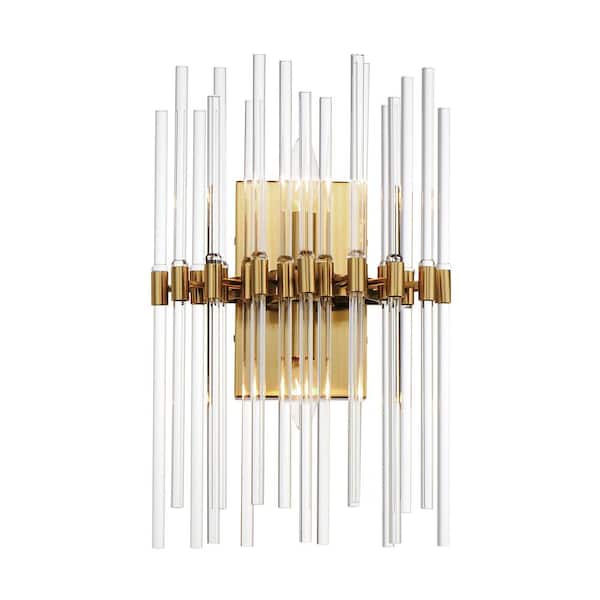 Maxim Lighting Divine 2-Light Brass Wall Sconce