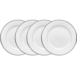 Spectrum 6.25 in. (White) Porcelain Bread and Butter Plates (Set of 4)