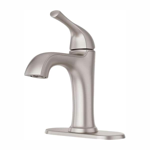 Pfister Ladera Single-Hole Single-Handle Bathroom Faucet in Spot Defense Brushed Nickel