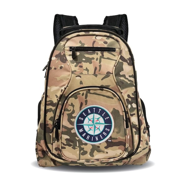 Mojo Seattle Mariners 19 in. Premium Laptop Backpack-CAMO