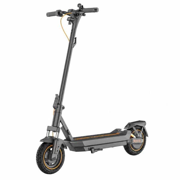 1000W 37-Mile Range 2-Wheel Folding Electric Scooter, Anti-Puncture Tire, Dual Suspension, 265 lbs. Capacity, Black