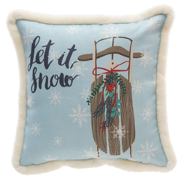 home depot holiday pillows