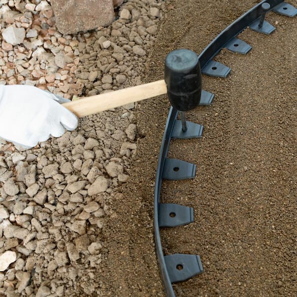 ProFlex 40 ft. L x 1.7 in. H x 2.5 W Coiled Plastic Black Paver