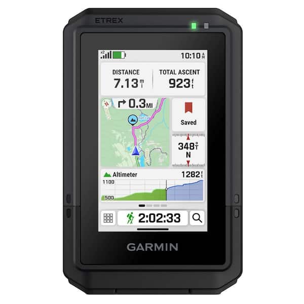eTrex Touch GPS Handheld Navigator with Touch Screen and Preloaded Maps