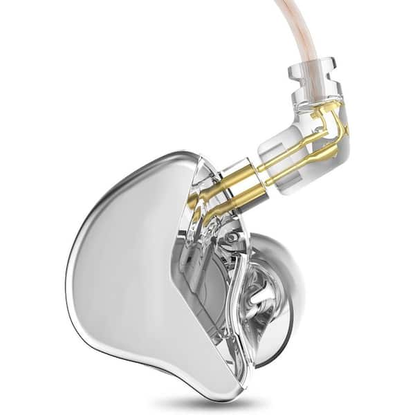 Ear Monitor Headphones, Ultra-Thin Diaphragm Dynamic Driver IEM Earphones, Clear Sound and Deep Bass