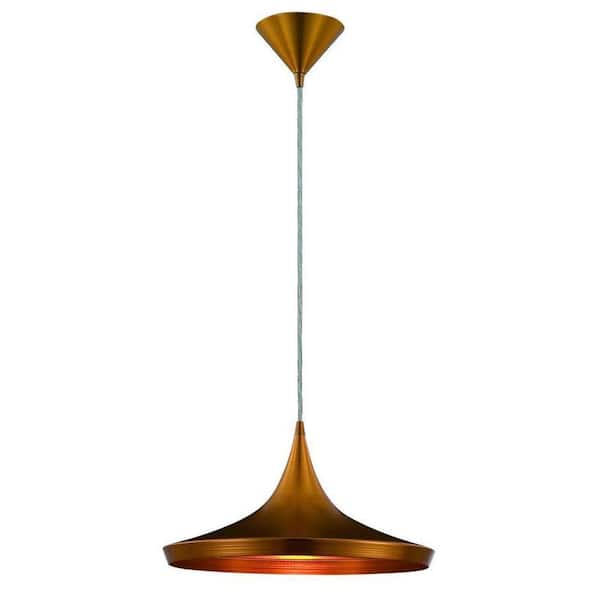 Eurofase Ramos Collection 1-Light Antique Gold Pendant