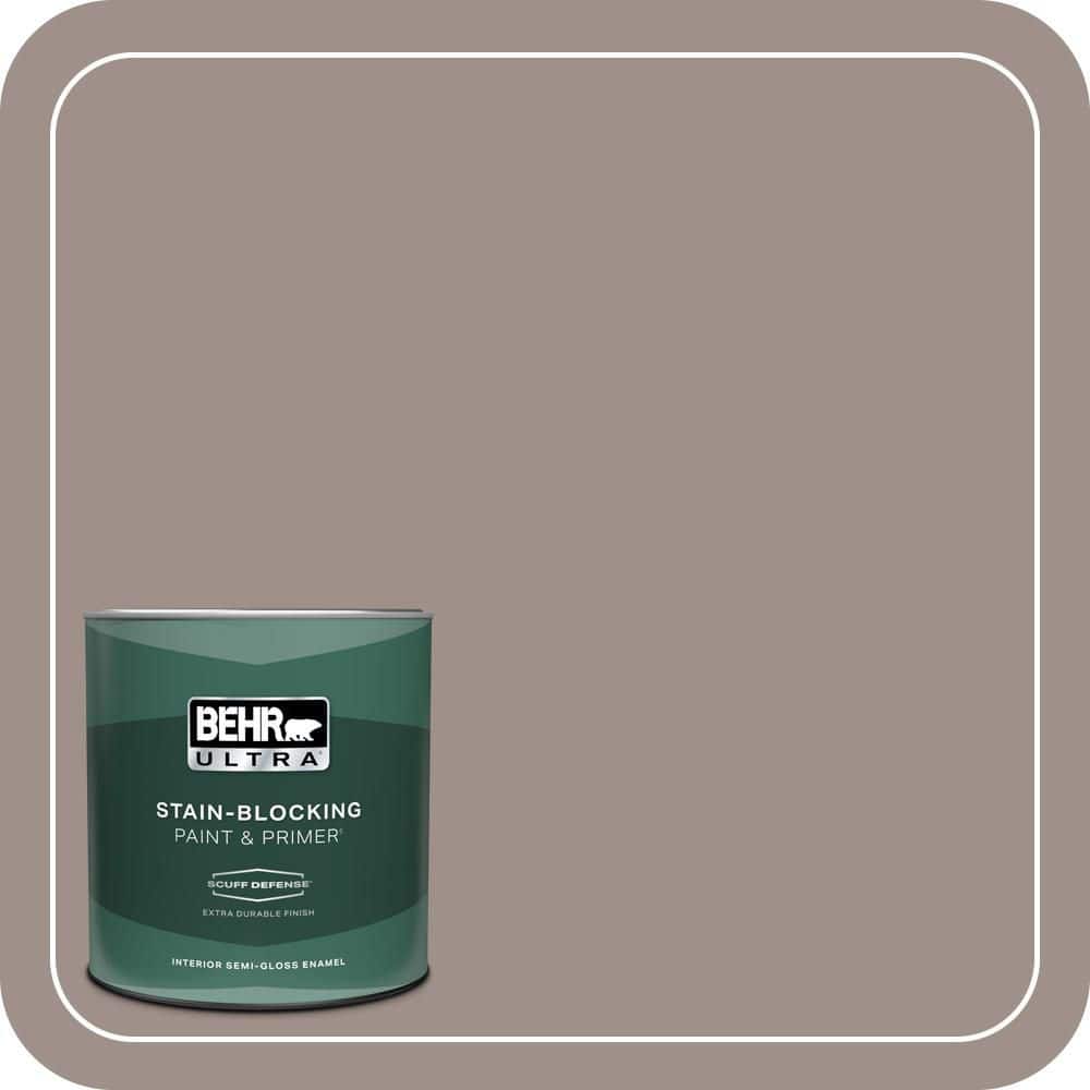1 qt. #780B-5 Cheyenne Rock Extra Durable Semi-Gloss Enamel Interior Paint & Primer price history on PriceWatchPro