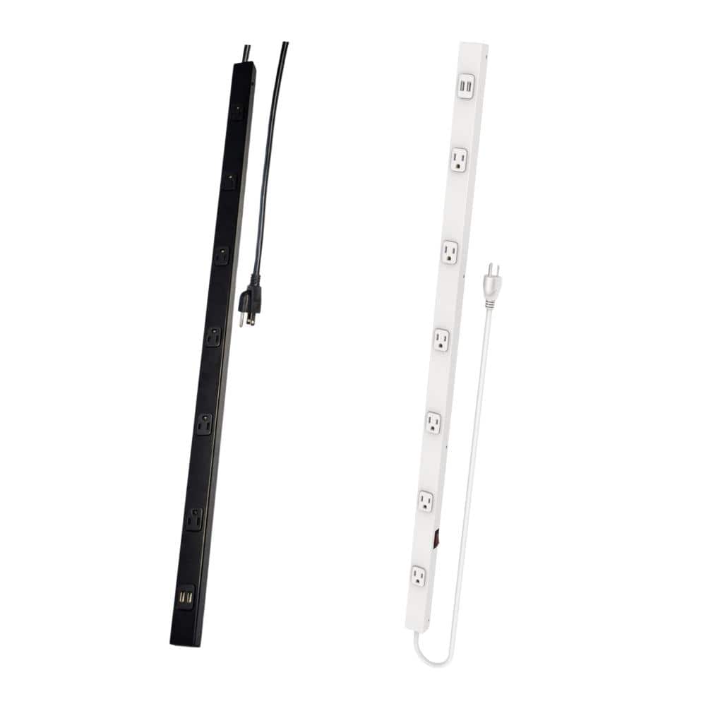 6-Outlet 2-USB Power Strip, White price history on PriceWatchPro