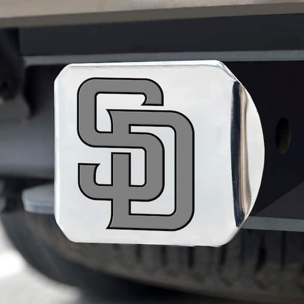 FANMATS MLB - San Diego Padres Hitch Cover in Chrome 26694 - The