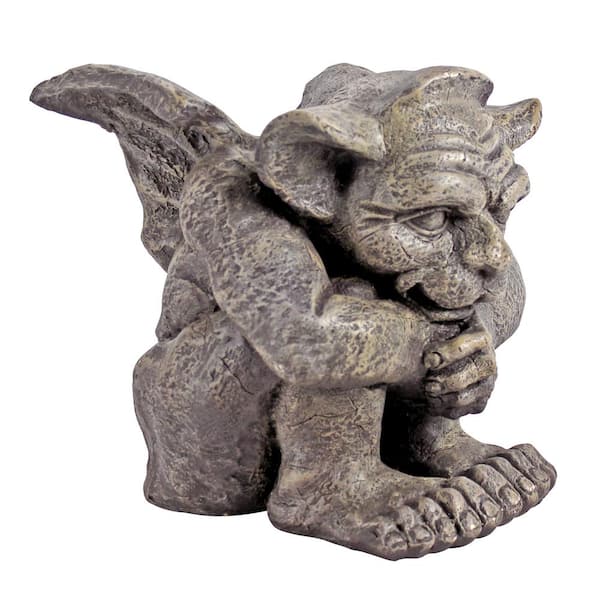 Design Toscano Cambridge Hopping Gargoyle Statue - On Sale - Bed