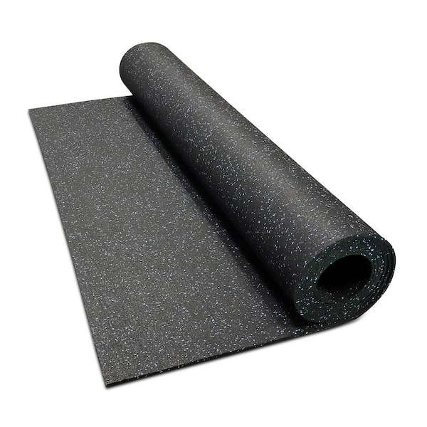 Survivor SportFloor Isometric Blue 48 in. W x 12 in. L x 0.3 in. T Rubber Gym/Weight Room Flooring Rolls (4 sq. ft.)