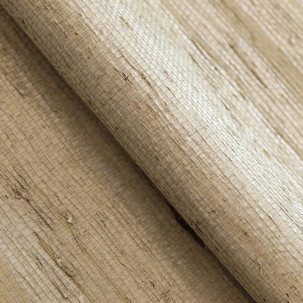 Tempaper Natural Beachcomber Arrowroot Weave Grasscloth Unpasted Textured Wallpaper Roll (Covers 72 sq. ft.)