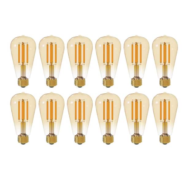 Ampoule E27 Vintage, 1 Pices Ampoule Edison Led E27 St64 Lampe