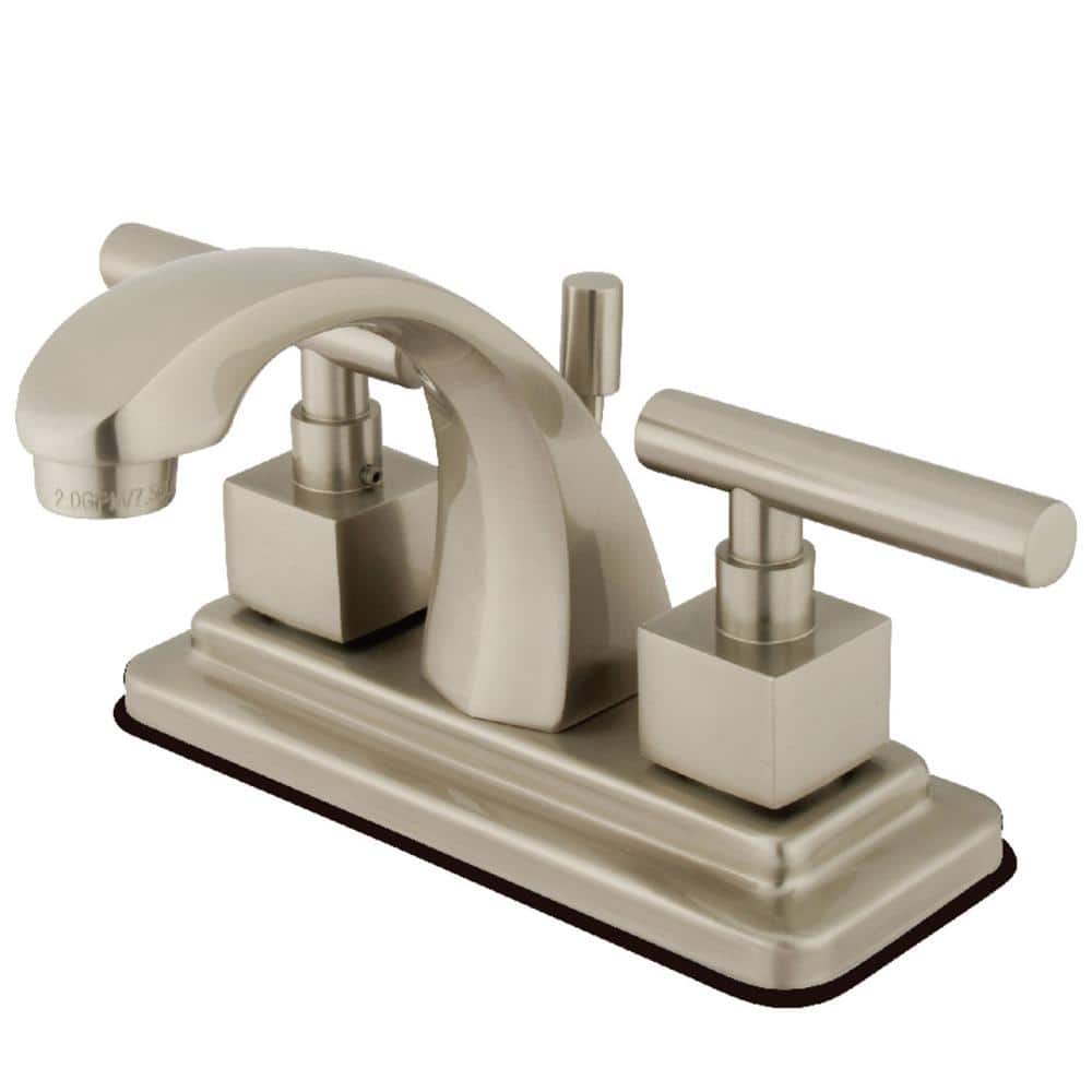 Claremont 4 in. Centerset 2-Handle Bathroom Faucet in Brushed Nickel price history on PriceWatchPro