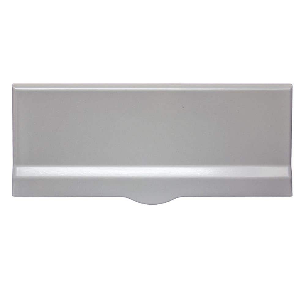 Liberty Wall Mount Non-Locking Mail Flap Slot in Silver