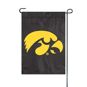 Iowa Hawkeyes Premium Garden Flag