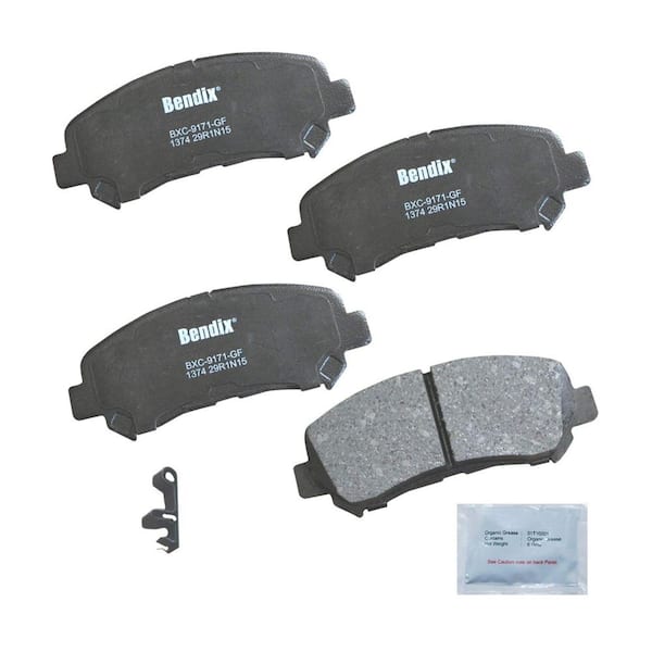 Bendix Premium Copper Free Disc Brake Pad Set 2004 Volvo S40 1.9L