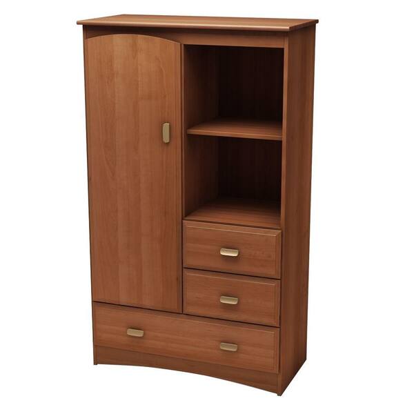 South Shore Imagine Collection Storage Cabinet in Morgan Cherry