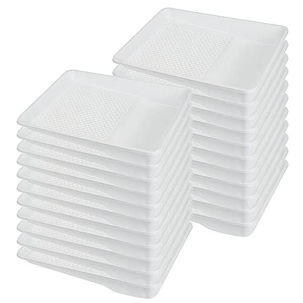 Dracelo 9 in. Plastic Paint Tray Liners for Most 9 in. Paint Rollers (20Pack) B095JN4K4R The