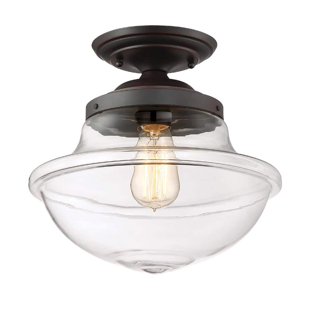 Designers Fountain Foundry 1 Light Semi-Flush