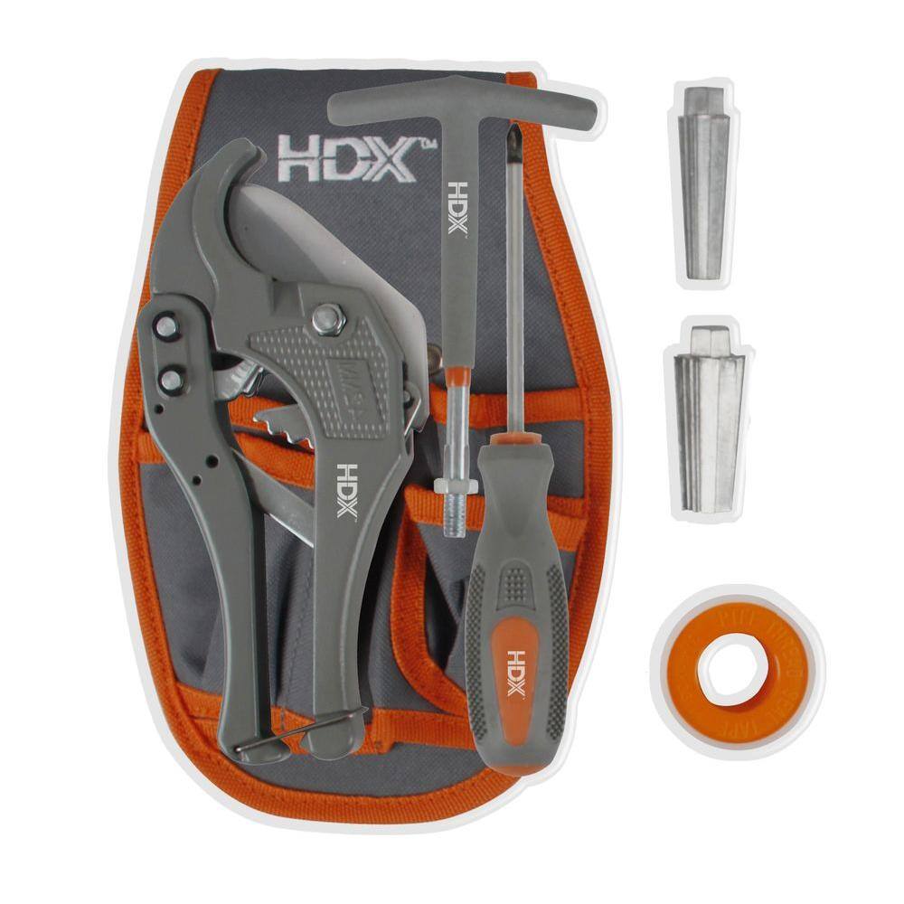 HDX 7Piece Irrigation Tool Set 80469111 The Home Depot