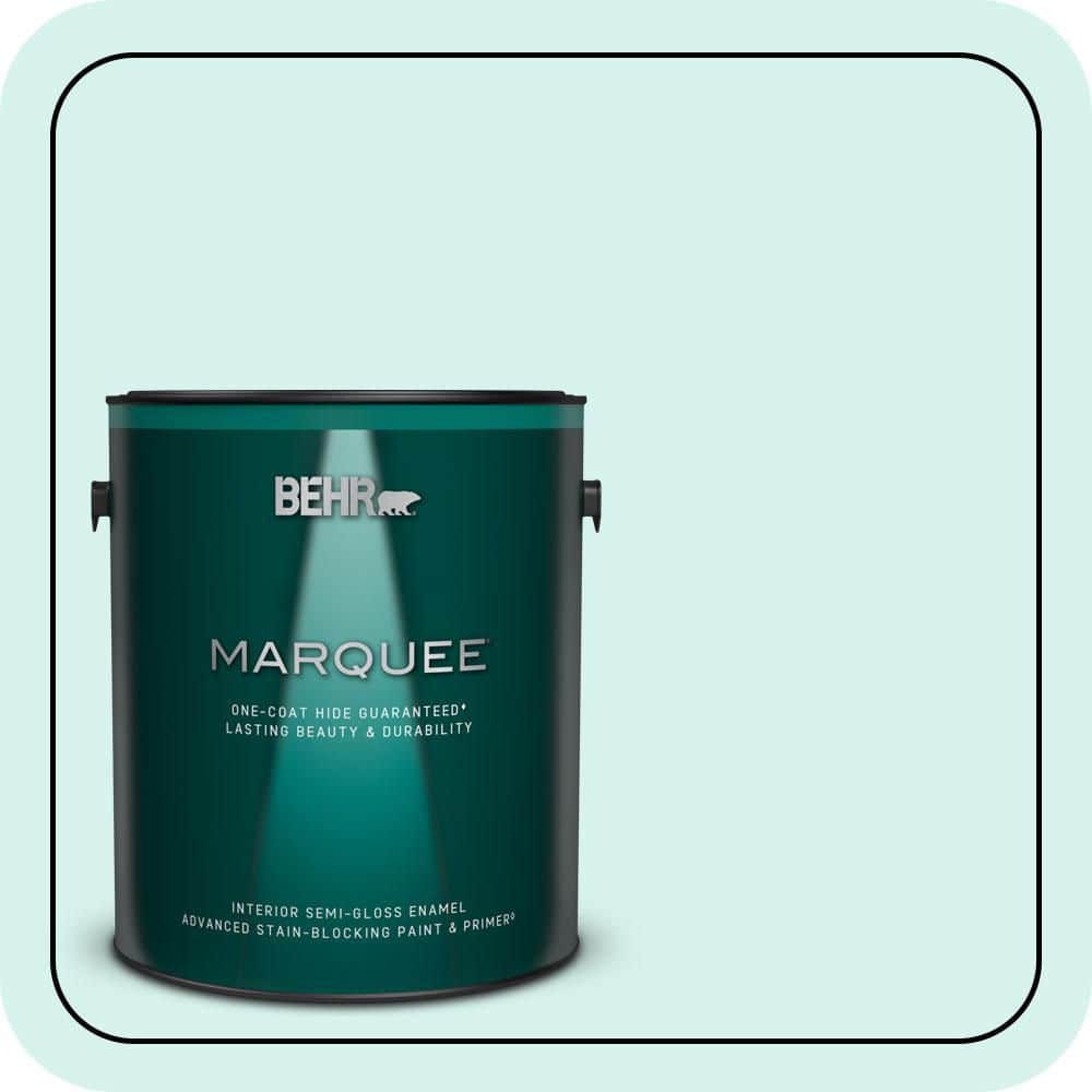1 gal. #P450-1 Sea Ice Semi-Gloss Enamel Interior Paint & Primer price history on PriceWatchPro