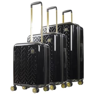 Grove Hardside Spinner 3-pieces luggage Set, Black