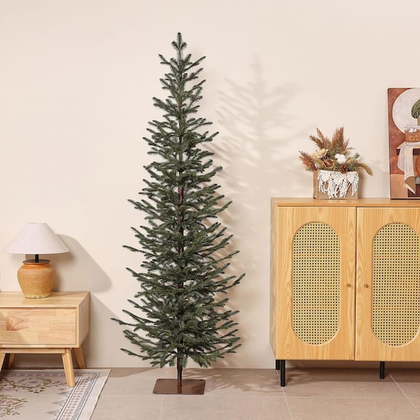 DR.Planzen 6 ft. Artificial Christmas Tree Fake Plants Dense
