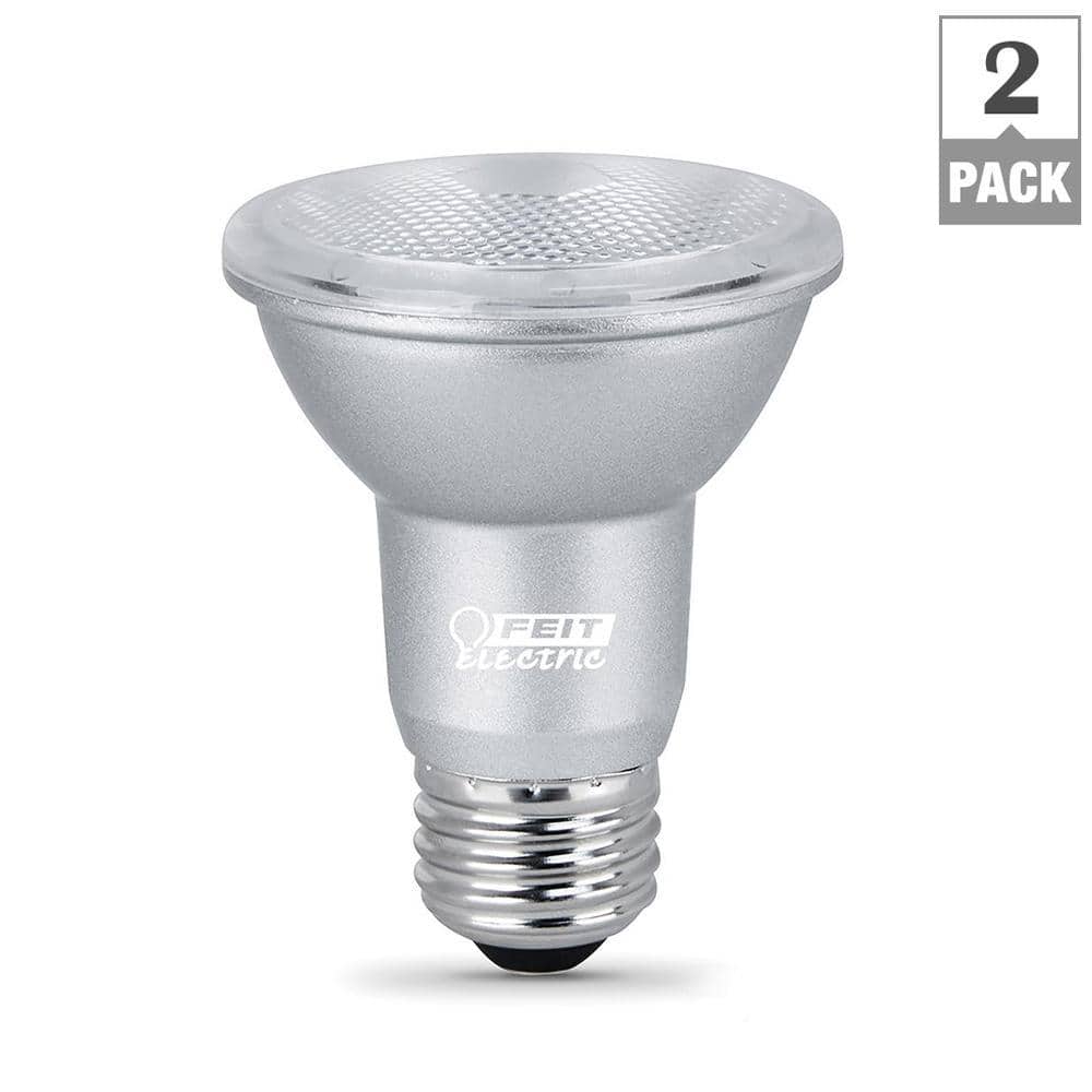 Feit Electric 50W Daylight Dimmable PAR20 LED Bulb 2-Pack