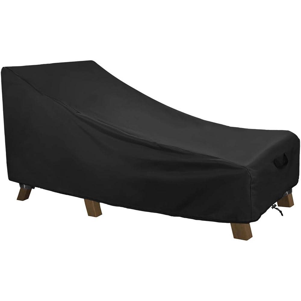 Patio Lounge Chaise Chair Cover, 88 in. Length Durable Waterproof Anti-UV P