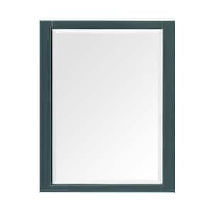 Sherway 28 in. W x 40 in. H Framed Rectangular Bathroom Vanity Mirror in Antigua Green