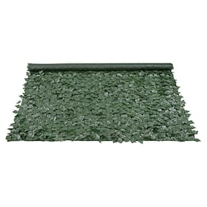 Artificial Green Wall 96 in. x 72 in. Polyethylene Ivy Privacy Garden Fence Screen Greenery Faux Hedges Vine Leaf