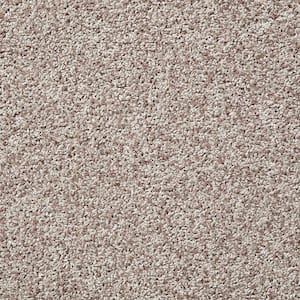 Charming - Sawmill - Beige 24 oz. Polyester Twist Installed Carpet