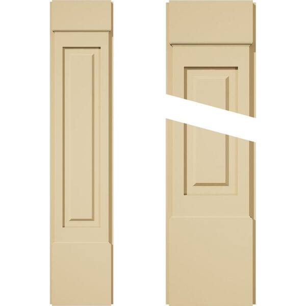 Ekena Millwork 2 in. D x 10 in. W x 48 in. L Primed Polyurethane Pilaster 1-Pack