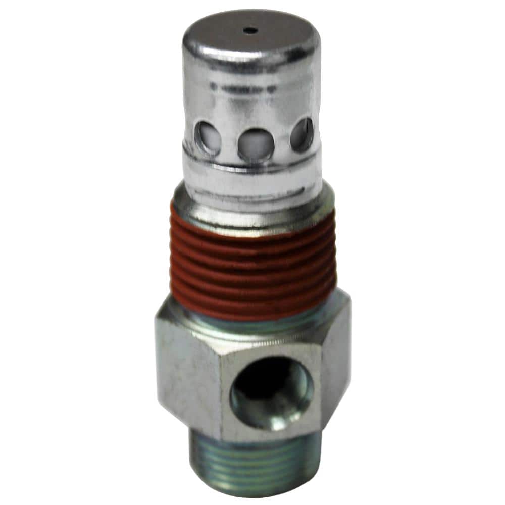 1/2 in. NPT x 1/2 in. Tube with 1/8 in. Bleeder Check Valve