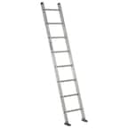 8 ft. Aluminum Single Ladder with 300 lbs. Load Capacity Type IA Duty Rating