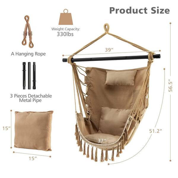 Patio watcher hammock chair swing online instructions