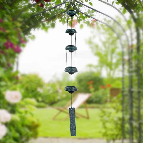 Hotsell Green Tractor Bamboo Wind Chime