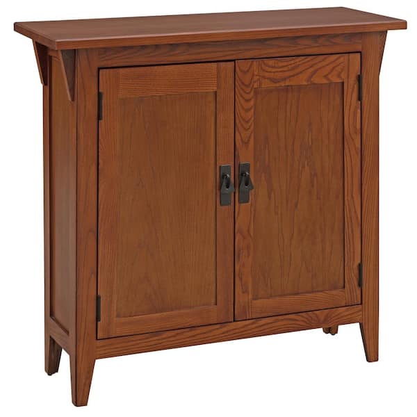 Russet Brown Mission Hall Stand